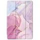 Чохол-книжка BeCover Soft Edge TPU для Xiaomi Redmi Pad SE 8.7 Рожевий Marble (712576) - изображение 3