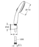 Grohe Tempesta 110 Душевой набор, 2 режима струи (Rain, Jet) (261642433) - изображение 6