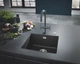 Мийка для кухні Grohe 457 x 406 мм, Granite Black (31653AP0) - зображення 3