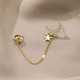 Каф кліпс на вухо місяць і зірочка зірка Star Earcuff - зображення 5