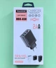 Мережевий зарядний пристрій (МЗП) Reddax RDX-030 2.4A 2 USB порта з дисплеєм вольтажу та струму - зображення 1