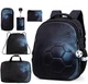 Школьный ортопедический рюкзак 6 в 1 для мальчика School Standard 38х30х18 см с Мячем в 1 класс (SET 170-79) - изображение 1