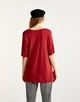 Футболка Pull & Bear бордовий HBBNC215 S - изображение 3