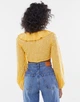 Топ Bershka жовтий RMIHU926 M - зображення 2