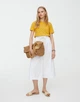 Футболка Pull & Bear гірчичний HAJMZ253 S - зображення 2