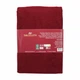 Скатерть полиэстеровая бордовая Rib 140×240 см - изображение 2