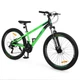 Велосипед горный подростковый 24" Profi Freedom AM DD алюминиевая рама 11" на рост 125-150 см салатовый с черным (FD-24003) - изображение 1
