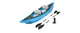 Байдарка надувная (каяк) Bestway 65131 Cove Champion X2 голубая из ПВХ двухместная до 220 кг трехкамерная с веслами и насосом 331х88 см (9-163-65131 BW) - изображение 2