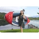 Надувная байдарка (каяк) Bestway 65176 Rapid X1 Kayak серо-красная из ПВХ одноместная до 120 кг с веслом и насосом 290х91 см (9-163-65176 BW) - изображение 5