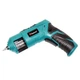 Викрутка акумуляторна з бітами 6 шт. Domotec 3.6V cordless screwdriver, Синій (VS7007409) - изображение 1