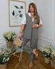 Женский костюм стильный песочный 60-62 р844.3735 - изображение 9