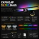 Лампа на монітор (Скрінбар) S5 RGB Black: 12W, сенсорне керування, фонове підсвічування - зображення 9