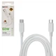 Кабель Borofone BX115W Type-C - Type-C 60W, 1м, White - изображение 1