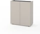 Комод Metkas Home B019 800x350х920 ЛДСП Кашемир-Антрацит (MB019-KA) - изображение 1