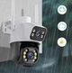 Уличная Wi-Fi IP-камера Q25 6 МП PTZ с LED-подсветкой и датчиком движения, двусторонняя аудиосвязь - изображение 1