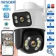 Уличная Wi-Fi IP-камера Q25 6 МП PTZ с LED-подсветкой и датчиком движения, двусторонняя аудиосвязь - изображение 6