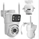 Уличная камера Wi-Fi PTZ Q2 видеонаблюдение 360° Dual Lens AND Q2 с ночным видением - изображение 4