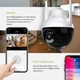 Уличная IP-камера 6 МП поворотная CAMERA CAD N6 iCSee, Wi-Fi, инфракрасная, с микрофоном и облачным хранением - изображение 5