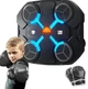 Боксерський тренажер із музикою, Bluetooth і RGB-підсвіткою, компактний і стильний чорний - зображення 1