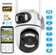 Уличная Wi-Fi PTZ камера видеонаблюдения 360° Q2 Dual Lens AND Q2 с двойным объективом, ночным видением - изображение 6