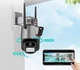 Уличная Wi-Fi IP-камера видеонаблюдения Icsee XM77 с тремя объективами 12 МП, ночным видением, интеллектуальным управлением - изображение 4
