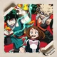 Постер Моя геройская академия, Boku no Hero Academia, аниме, A3 42×28 см (id7332) - изображение 4