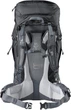 Рюкзак Deuter Futura Air Trek 45+10 SL (3402021 5574) Черно-графитовый Б/В - изображение 2