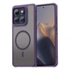 Протиударний матовий чохол Feel для Motorola Moto Edge 60 Pro фіолетовий бампер з Magsafe - зображення 1