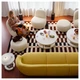 Пуф, кремовий IKEA LILLESÄTER 406.190.66 - зображення 2