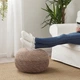 Пуф, бежевий, 45 см IKEA SANDARED 003.853.14 - изображение 7
