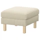 Пуф для ніг, світло-бежевий IKEA SALTSJÖBADEN 996.023.61 - зображення 1