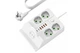 Сетевой фильтр-удлинитель Q370/PNS-07 5м 4 розетки 4USB 2Type-C PD беспроводная зарядка Qi белый - изображение 11