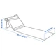 Шезлонг ikea STRANDÖN 705.227.70 жёлтый - изображение 5