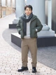 Штани Uniqlo розмір L хакі (33) (479375) - зображення 5