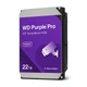 Жорсткий диск WD 22TB 3.5" 7200 512MB SATA Purple Pro Surveillance - зображення 2