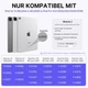 Чохол-клавіатура Earto для iPad Air 13 / iPad Pro 12.9 Чорний QWERTZ 3-зонне підсвічування 7 кольорів та тачпад - зображення 2