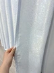 Комплект штор (2шт. 1х2,75м.) из ткани софт Вензель. Цвет холодный белый. Код 2042ш 31-0048 - изображение 7