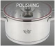 Кастрюля с крышкой Krauff Prime Chef 26-238-039 18 см 2.7 л серебристая - изображение 3