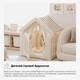 Дитячий ігровий будиночок Mealux Lulu House White (арт. KD-C029 White) - изображение 5