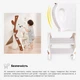 Дитячий ігровий комплекс Mealux Koda White/Coffee (арт. KD-B021 White/Coffee) - изображение 6