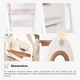 Ігровий комплекс Mealux Cosmo White/Coffee (арт.KD-B022 White/Coffee) - зображення 8