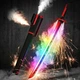 Световой меч катана LED 80 см Dark Knife - игрушечный меч с RGB подсветкой, паром и искрами от USB 1813 - изображение 1