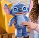 Интерактивный стич с анимированными LCD-глазами Disney мягкая игрушка 35см реагирует на прикосновения и движения C24405 - изображение 8