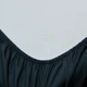 Простирадло на резинці Moon&Star Deep Black Satin Stripe 70х190х25 см (MS-850007000) - зображення 2