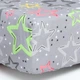 Простирадло на резинці Moon&Star Cosmic Party Бязь Gold Люкс 140х200х25 см (MS-850006110) - зображення 1