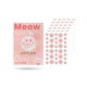 Патчи от прыщей и акне гидроколлоидные Hitworker Meow Spot в форме лапок, Прозрачные с розовым, 216 шт - изображение 4