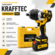 Акумуляторний гайковерт Krafftec Germany PRO, 48V 8Ah - зображення 2