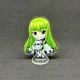 Акриловая коллекционная фигурка Чиби Chibi Code Geass - Код Гиас: Восставший Лелуш СиСи (C.C.) 10 см - изображение 2