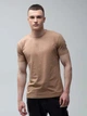 Набор футболок хлопковых длинных мужских Ray Premium Fit U0102-3PACK4 L 3 шт Бежевый/Коричневый/Белый (RAY2000000054698) - изображение 2