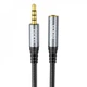 Кабель Hoco UPA20 3.5mm (2m) metal gray - изображение 2
